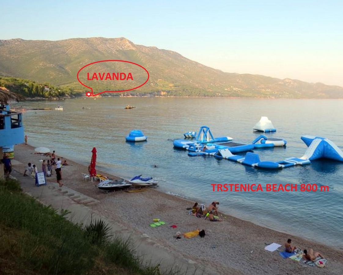 Lavanda Mobile Homes & Villas Оребич Экстерьер фото